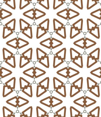 geometrik şekilli kusursuz desen