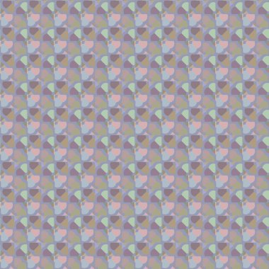 Geometrik şekilli kusursuz desen vektör çizimi