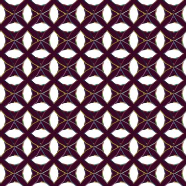 Geometrik şekilli kusursuz desen vektör çizimi