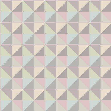 Geometrik şekilli kusursuz desen vektör çizimi