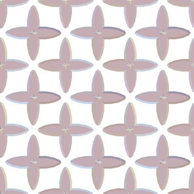 Geometrik şekilli kusursuz desen vektör çizimi