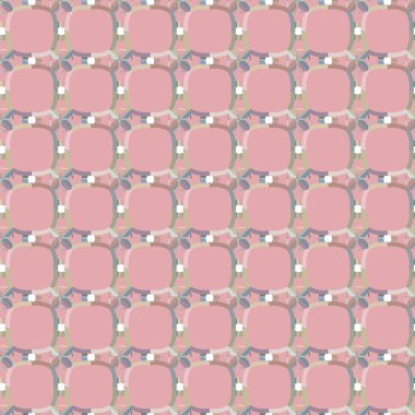Geometrik şekilli kusursuz desen vektör çizimi