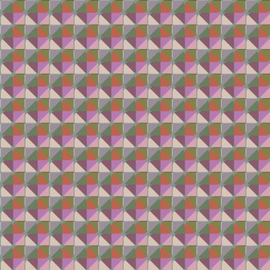 Geometrik şekilli kusursuz desen vektör çizimi