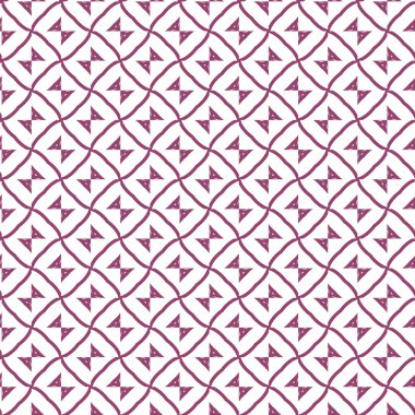 Geometrik şekilli kusursuz desen vektör çizimi