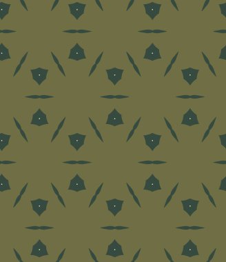 geometrik şekilli kusursuz desen