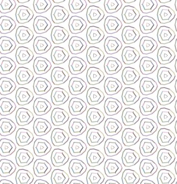 Geometrik şekilli kusursuz desen vektör çizimi