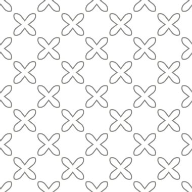 Geometrik şekilli kusursuz desen vektör çizimi