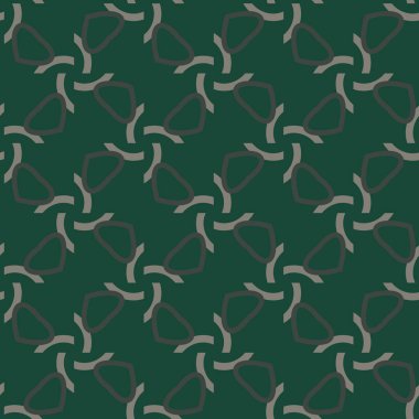 Geometrik şekilli kusursuz desen vektör çizimi