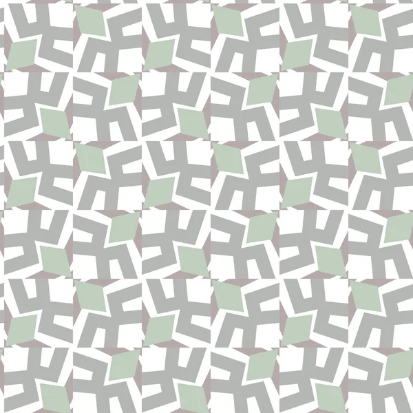 Motif Sans Couture Avec Des Formes Géométriques Illustration Vectorielle — Image vectorielle