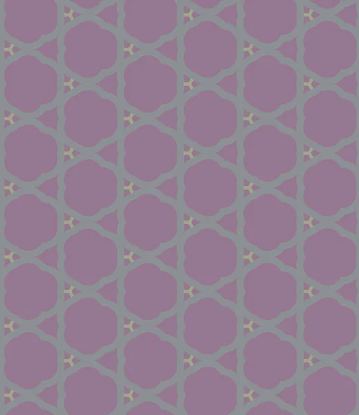 Seamless Pattern Geometric Shapes Vector Illustration — Stock Vector