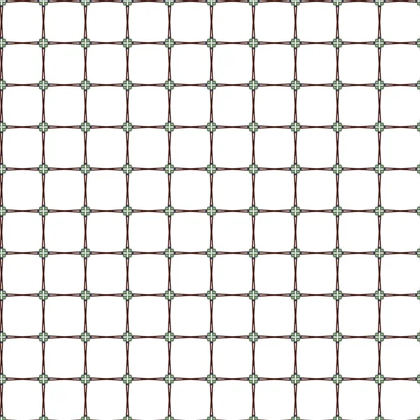 Nahtlose Muster Mit Geometrischen Formen Vektorillustration — Stockvektor