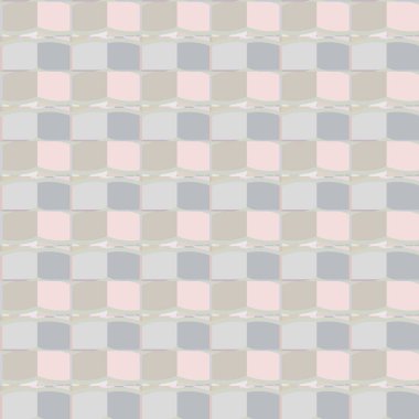 Geometrik şekilli kusursuz desen vektör çizimi