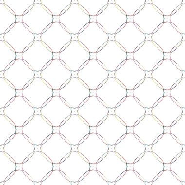 geometrik şekilli kusursuz desen