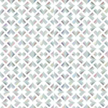 Geometrik şekilli kusursuz desen vektör çizimi