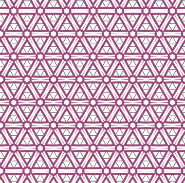 Geometrik şekilli kusursuz desen vektör çizimi