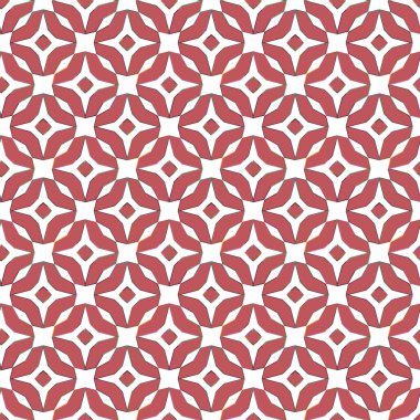 Geometrik şekilli kusursuz desen vektör çizimi