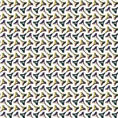 Geometrik şekilli kusursuz desen vektör çizimi