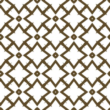 Geometrik şekilli kusursuz desen vektör çizimi