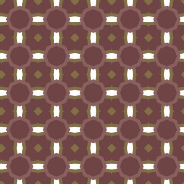 Geometrik şekilli kusursuz desen vektör çizimi