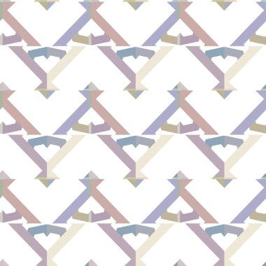 geometrik şekilli kusursuz desen