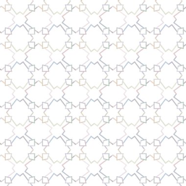Geometrik şekilli kusursuz desen vektör çizimi