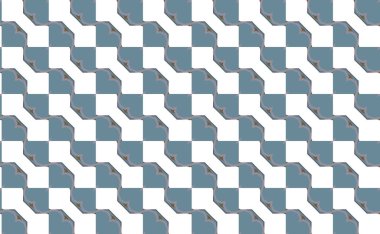 Geometrik şekilli kusursuz desen vektör çizimi