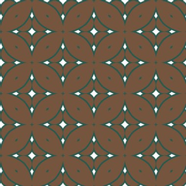 Geometrik şekilli kusursuz desen vektör çizimi