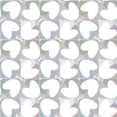 geometrik şekilli kusursuz desen