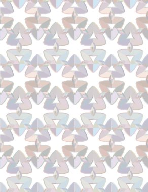 Geometrik şekilli kusursuz desen vektör çizimi