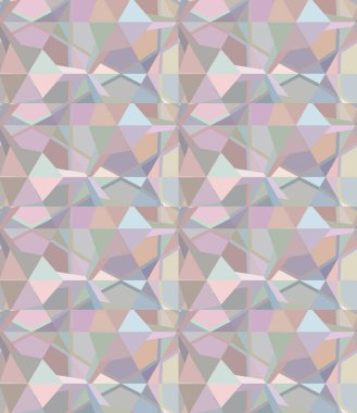 Geometrik şekilli kusursuz desen vektör çizimi