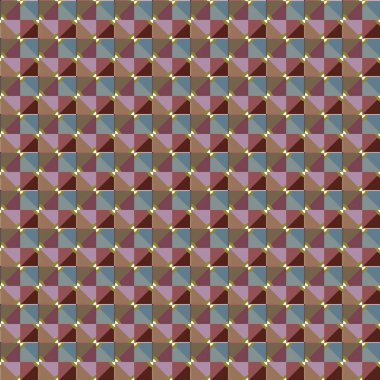 Geometrik şekilli kusursuz desen vektör çizimi