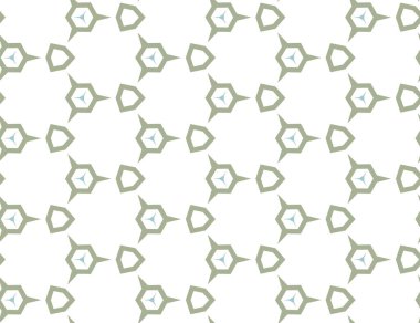 Geometrik şekilli kusursuz desen vektör çizimi