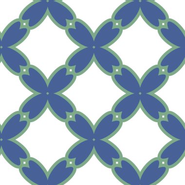 geometrik şekilli kusursuz desen