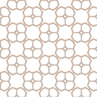 Geometrik şekilli kusursuz desen vektör çizimi