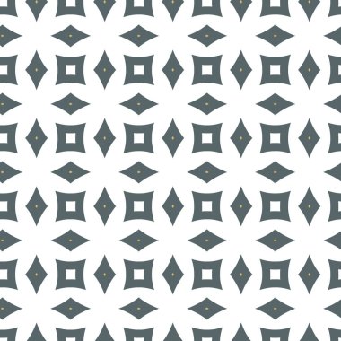 Geometrik şekilli kusursuz desen vektör çizimi