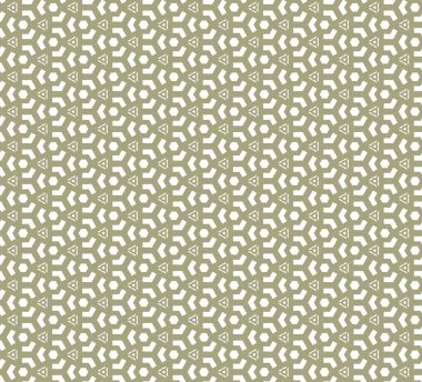 Geometrik şekilli kusursuz desen vektör çizimi