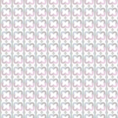 Geometrik şekilli kusursuz desen vektör çizimi