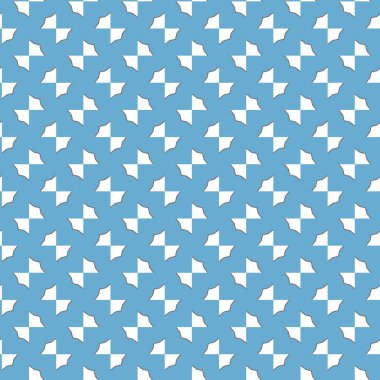 Geometrik şekilli kusursuz desen vektör çizimi