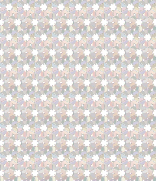 Geometrik şekilli kusursuz desen vektör çizimi