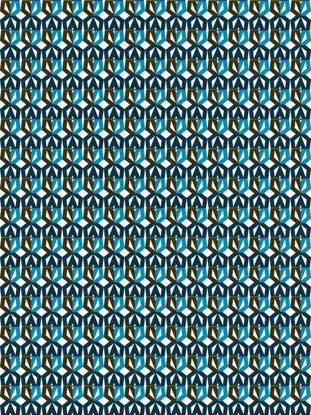 Geometrik şekilli kusursuz desen vektör çizimi