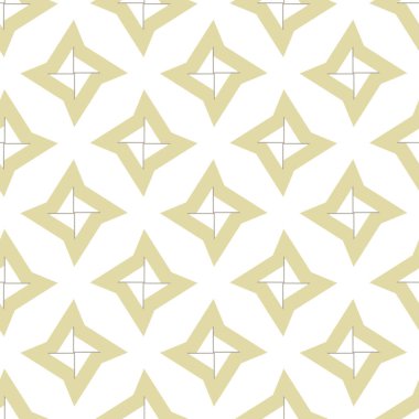 Geometrik şekilli kusursuz desen vektör çizimi