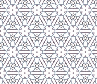 geometrik şekilli kusursuz desen