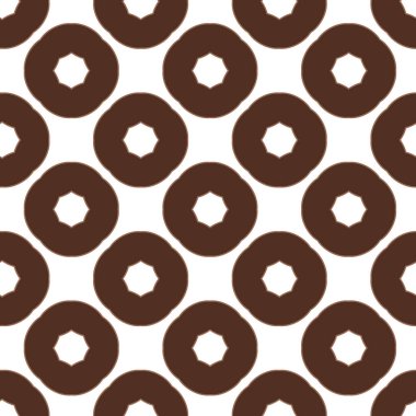 geometrik şekilli kusursuz desen