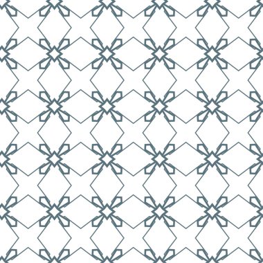 Geometrik şekilli kusursuz desen vektör çizimi