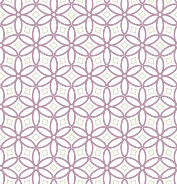 Geometrik şekilli kusursuz desen vektör çizimi