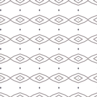 Geometrik şekilli kusursuz desen vektör çizimi