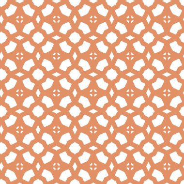 Geometrik şekilli kusursuz desen vektör çizimi