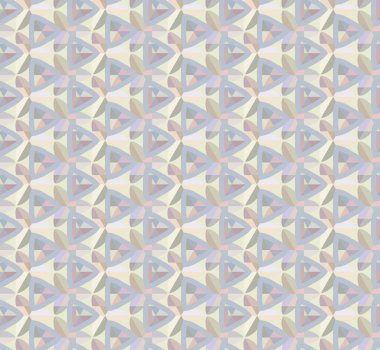 Geometrik şekilli kusursuz desen vektör çizimi