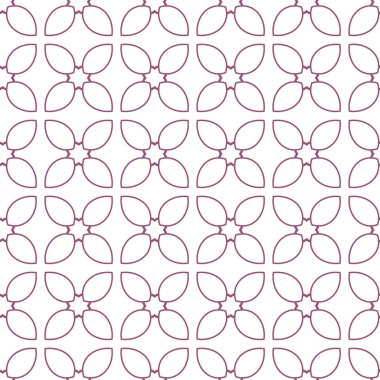 Geometrik şekilli kusursuz desen vektör çizimi