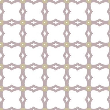 Geometrik şekilli kusursuz desen vektör çizimi